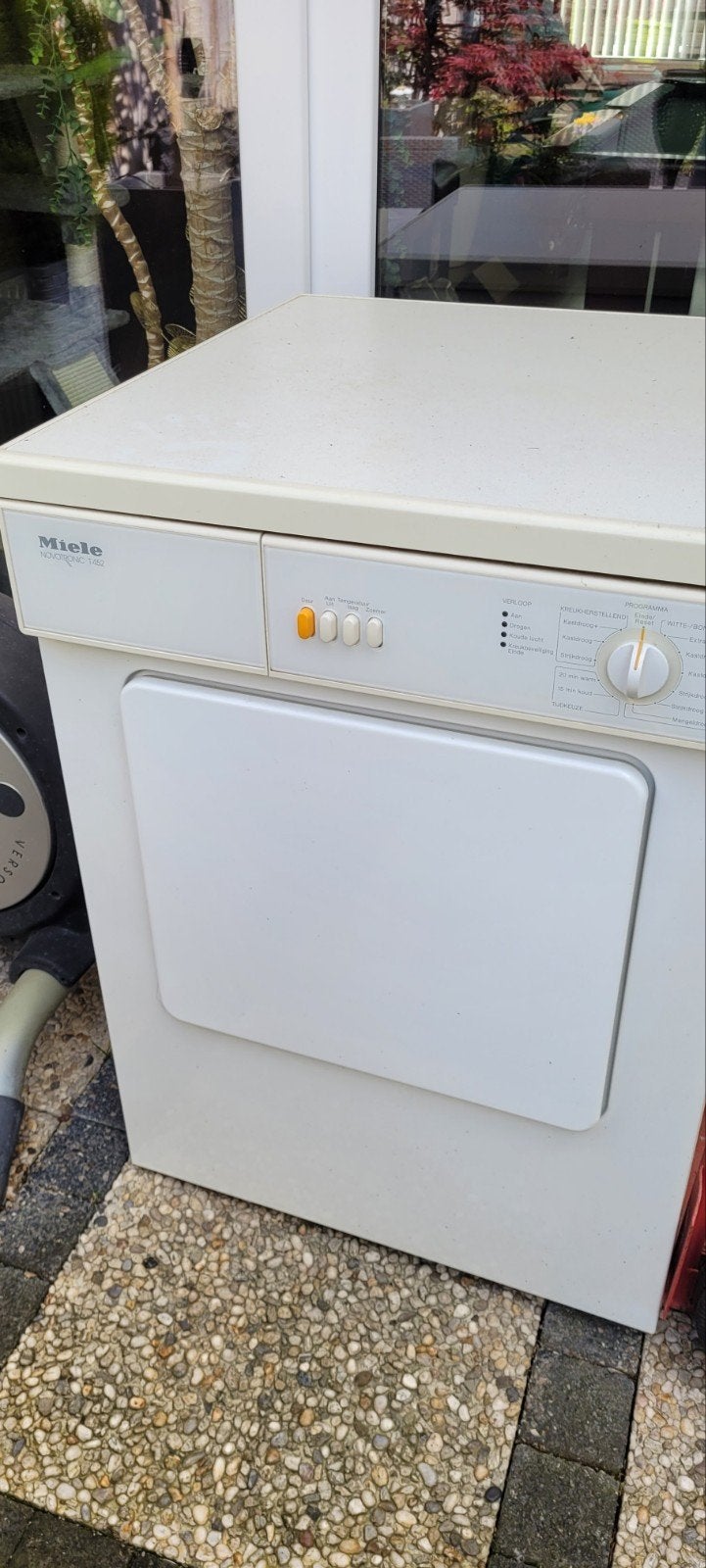Miele wasdroger, Witgoed en Apparatuur, Wasdrogers, Ophalen, Luchtafvoer, 85 tot 90 cm