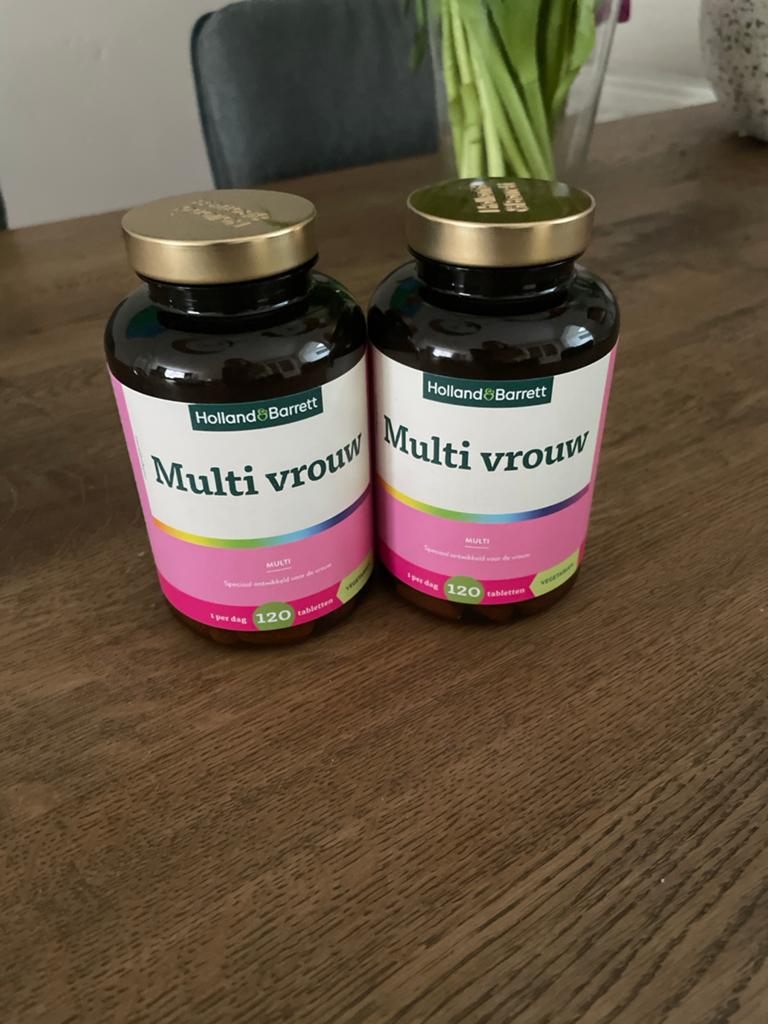 Holland & Barrett Multi Vrouw Multivitaminen (2 stuks), Sport en Fitness, Gezondheidsproducten en Wellness, Ophalen of Verzenden