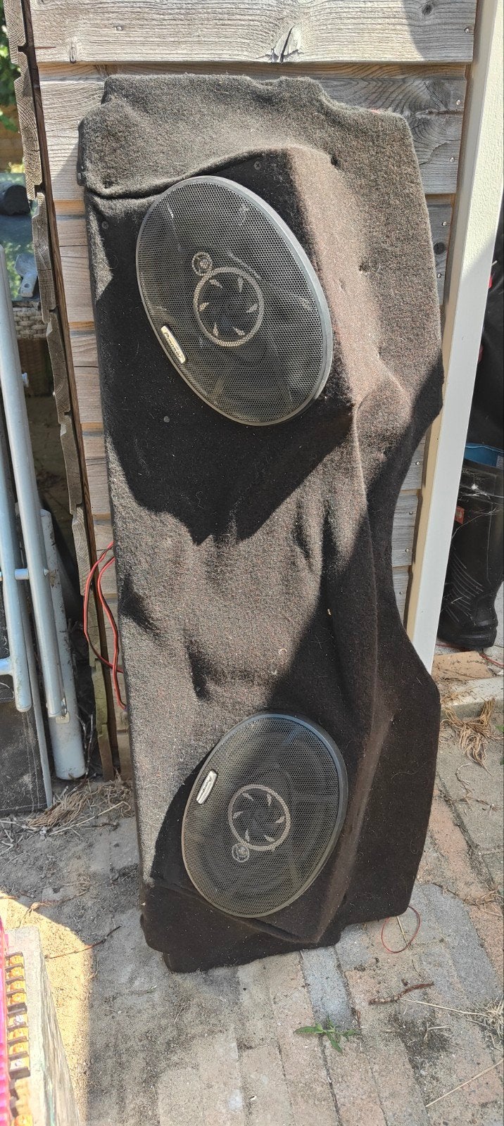 Subwoofer set met 2 speakers peugeot 206, Ophalen, Peugeot