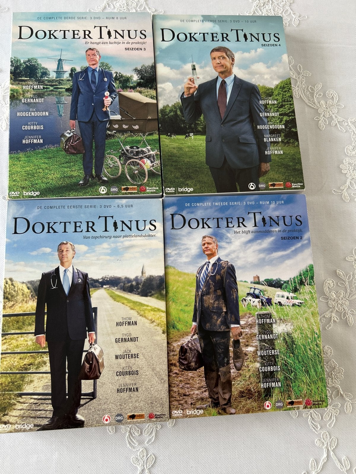 Dokter Tinus DVD Boxset Seizoen 1-4, Boxset, Drama, Ophalen of Verzenden, Zo goed als nieuw