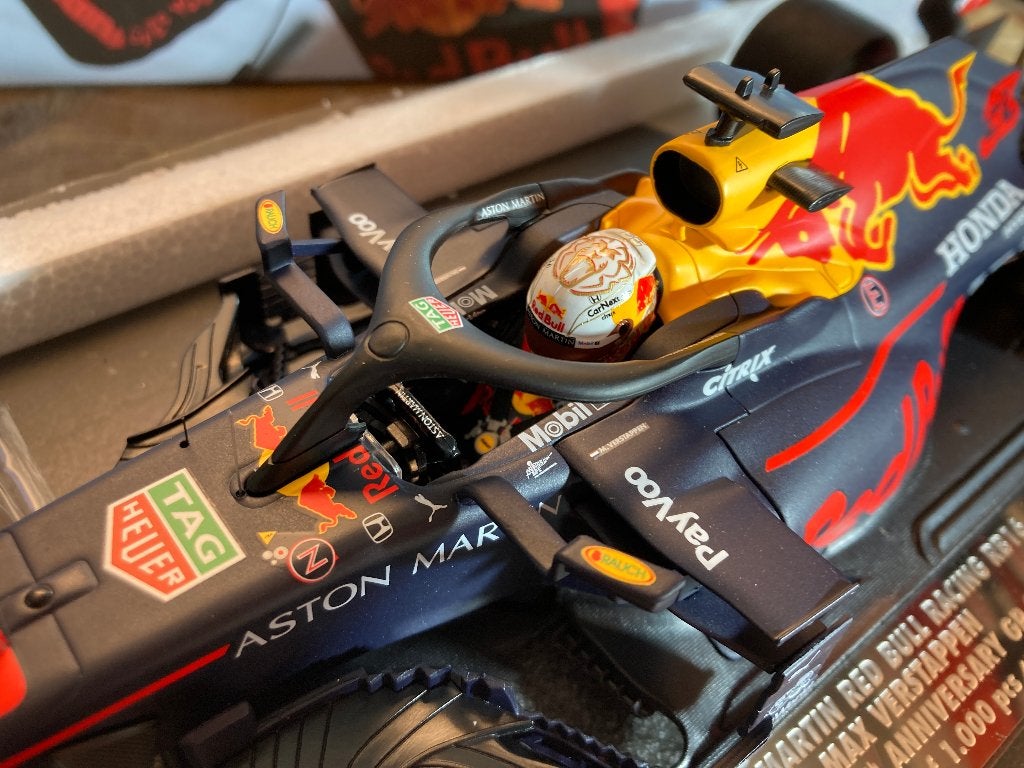 ✅ Max Verstappen editie 54 1:18 Winner 70th Anniversary 2020, Verzamelen, Ophalen of Verzenden, Nieuw, Formule 1