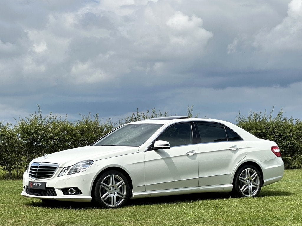 Mercedes-Benz E-Klasse E 500 - AMG - Airmatic - W212 - 54.00, Automaat, Achterwielaandrijving, Gebruikt, Wit