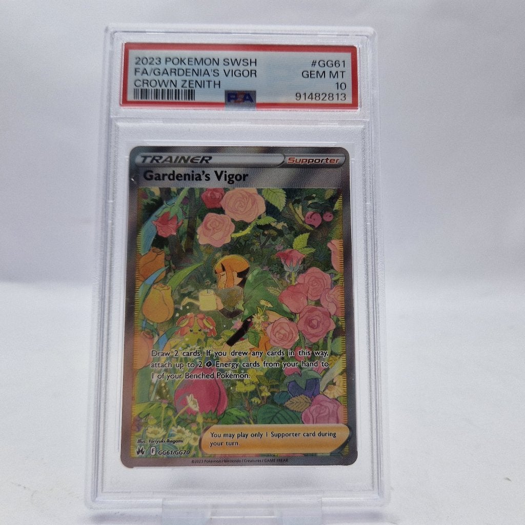Pokémon Gardenia's Vigor GG61/GG70 PSA10 || Nu Voor €59.99, Ophalen of Verzenden, Gebruikt