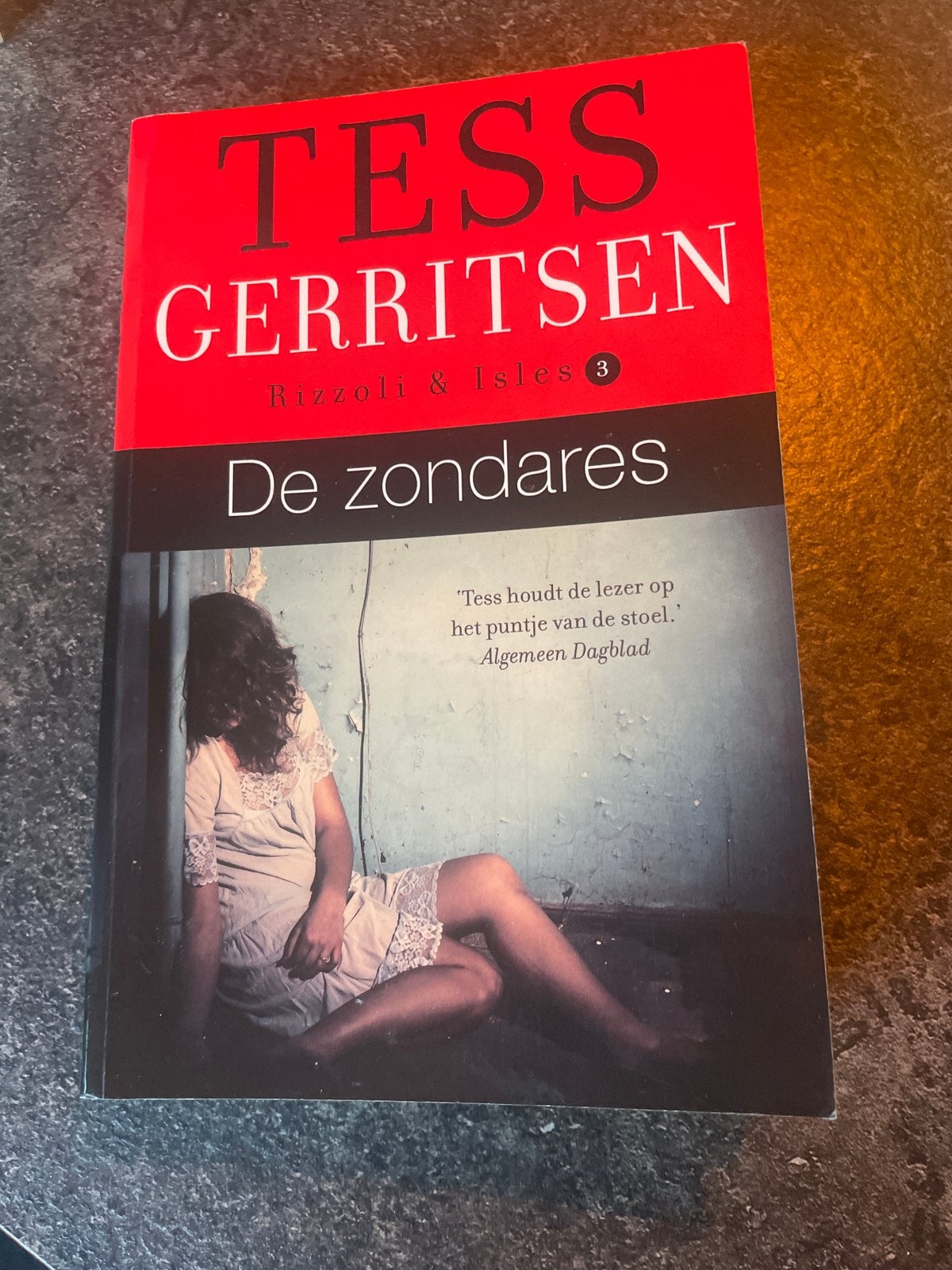 Tess Gerritsen - De Zondares (Rizzoli & Isles 3), Ophalen of Verzenden, Gelezen