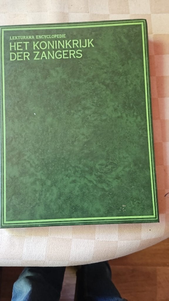 Encyclopedie Lekturama het Koninkrijk der Zangers, Ophalen of Verzenden, Zo goed als nieuw