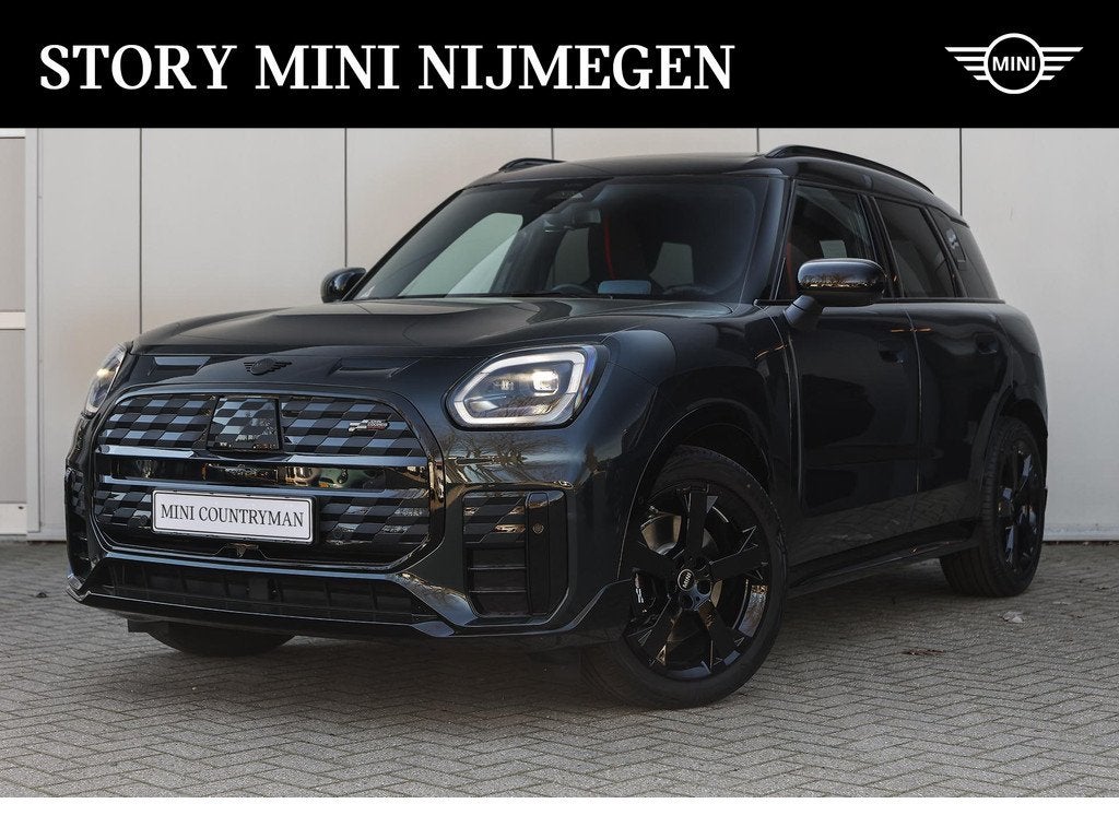 MINI Countryman E / John Cooper Works / Pakket L / 19" JCW R, Countryman, Met garantie (alle), Leder en Stof, Origineel Nederlands