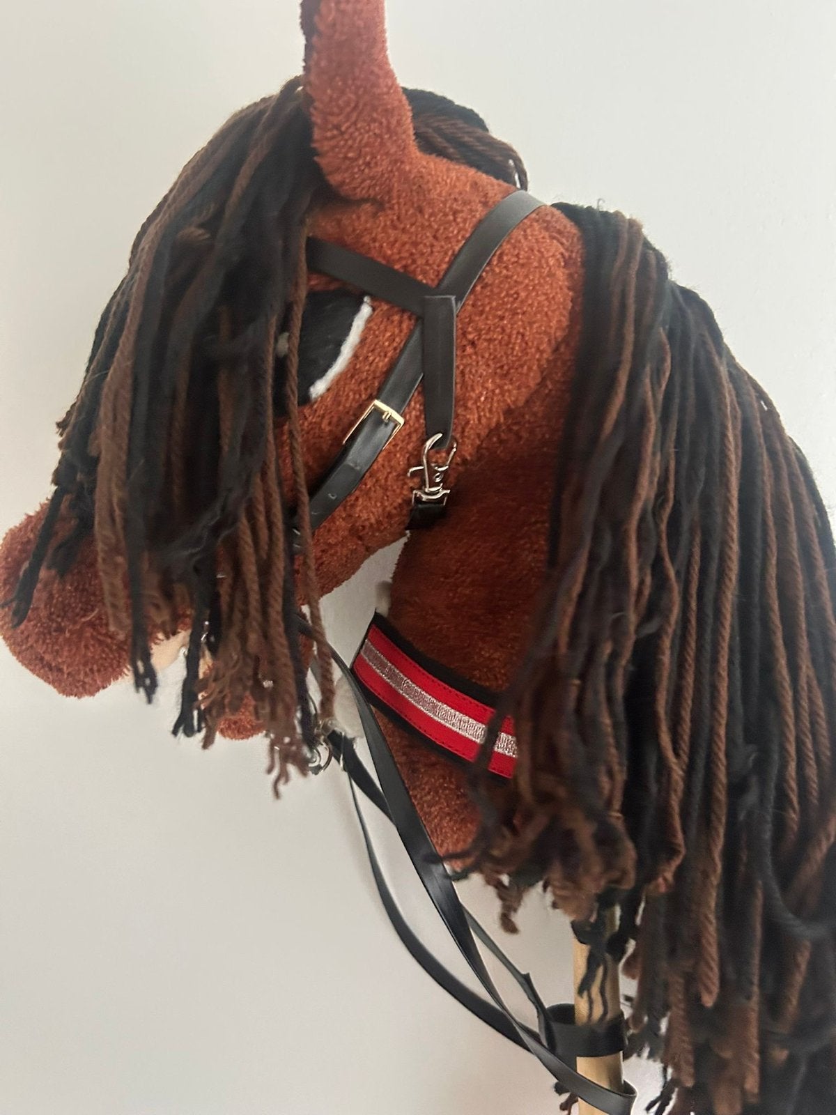 Leuke hobby horse met extra spulletjes, Ophalen of Verzenden, Zo goed als nieuw, Jongen of Meisje