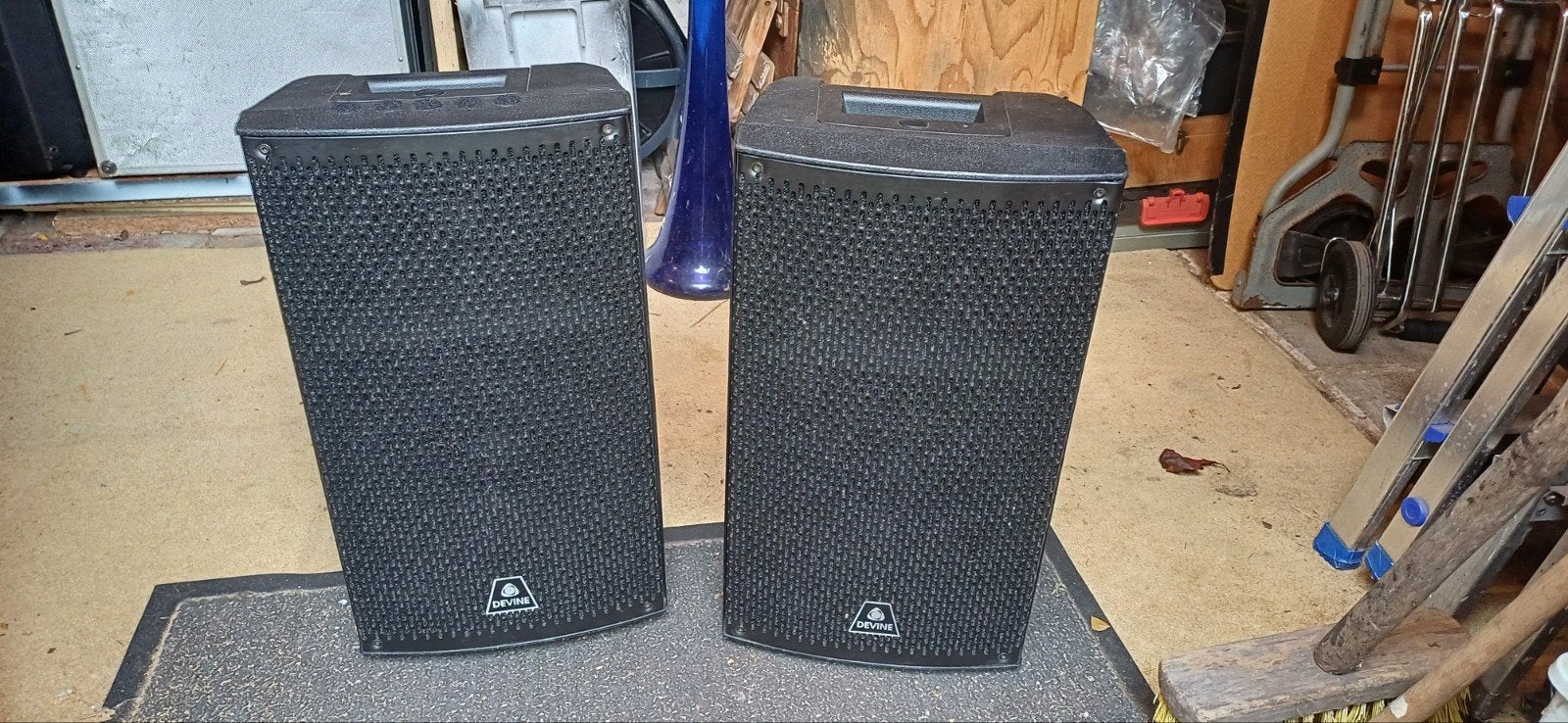 2 Devine Onyx 8 speakers - 100W RMS (400W piek), Ophalen, Zo goed als nieuw, Minder dan 500 watt