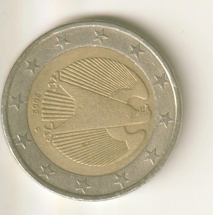 2 euro 2002 d duitsland, Verzenden, Duitsland, 2 euro