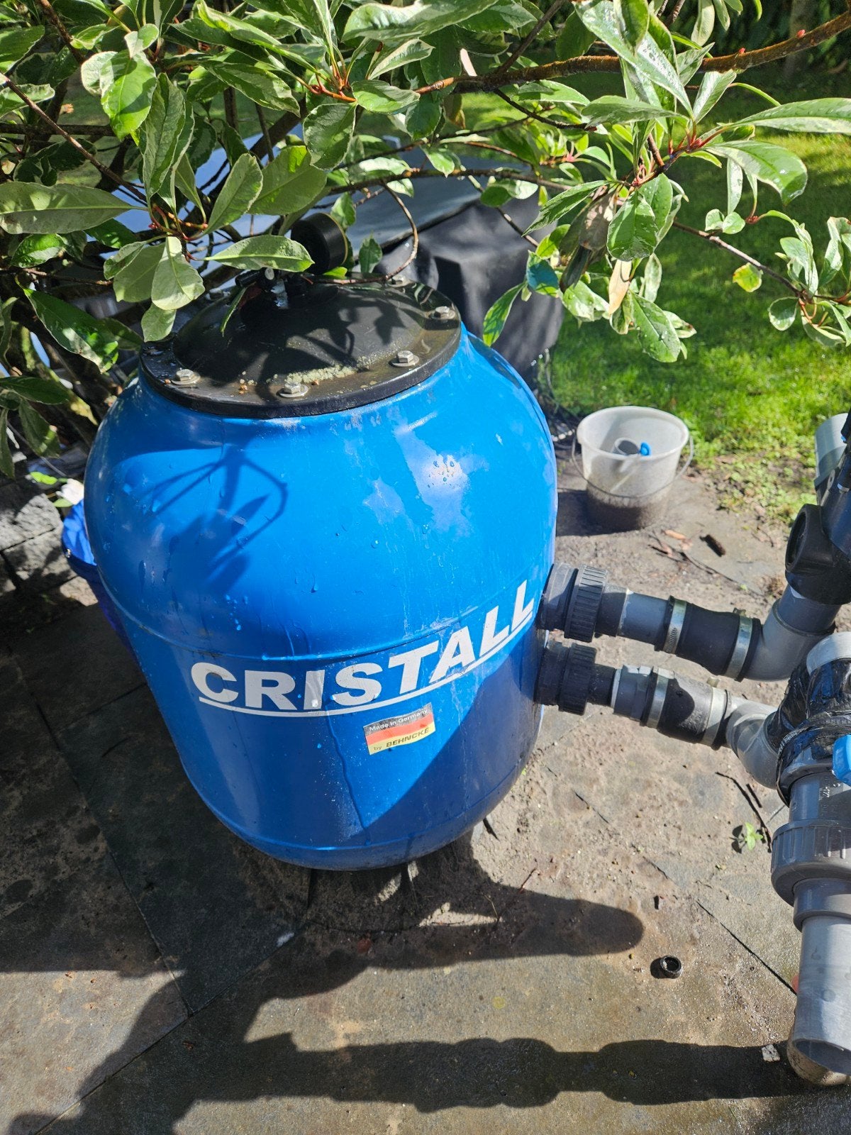 beadfilter voor koi vijver, incl bypass en blower, Tuin en Terras, Ophalen, Gebruikt, Vijverfilter