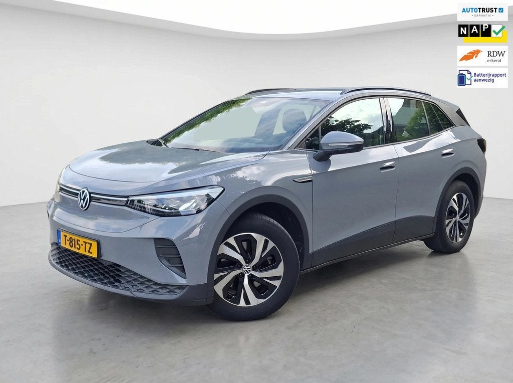 Volkswagen ID.4 Pure 52 kWh 1e EIGENAAR - SOH 91% - WARMTEPO, Auto's, Volkswagen, Automaat, Gebruikt, Zwart, 361 km