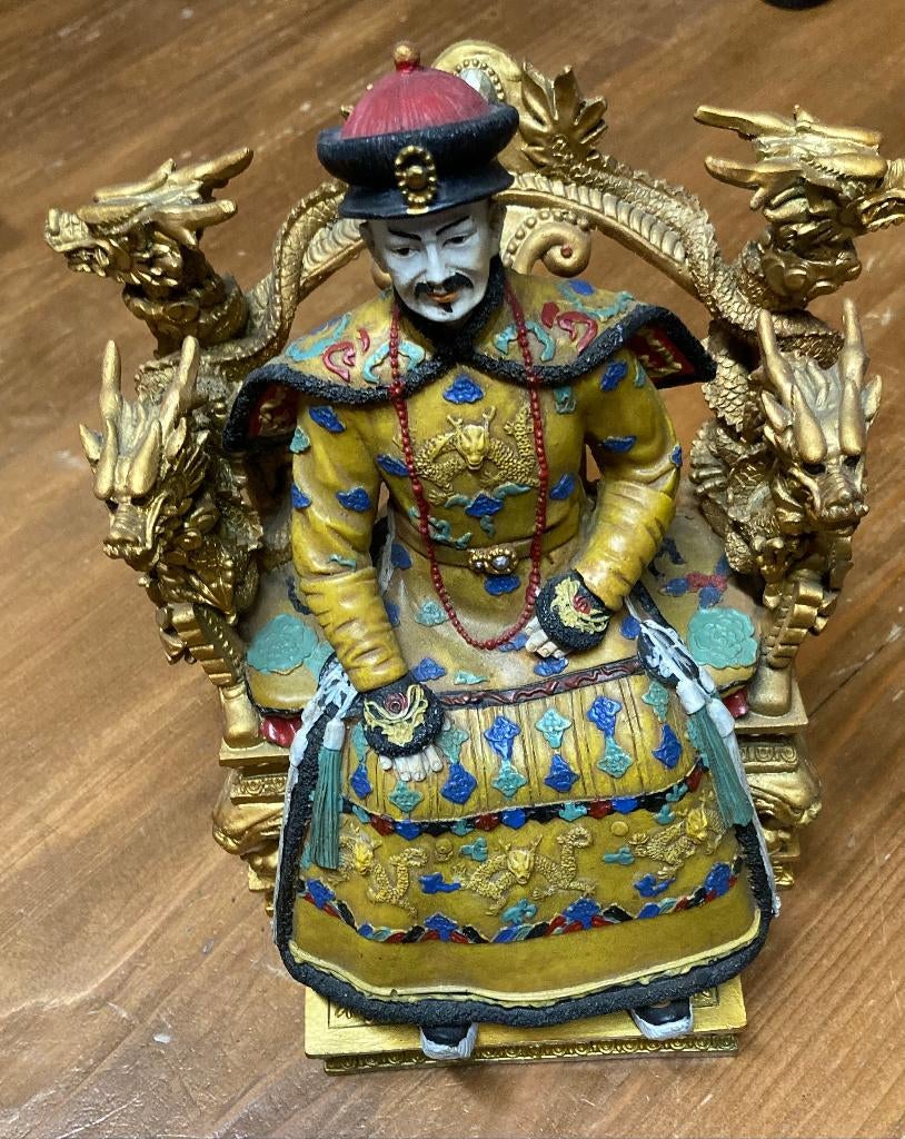 chinees beeld MING dynastie koning, Verzenden