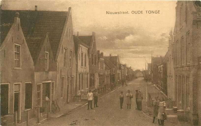 380-728-003 Oude Tonge Nieuwstraat, Verzenden, Voor 1920, Zuid-Holland