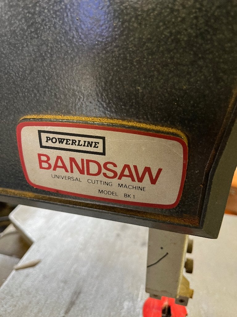 Lintzaag machine power line, Doe-het-zelf en Verbouw, Ophalen, 70 mm of meer, Zo goed als nieuw, Lintzaag