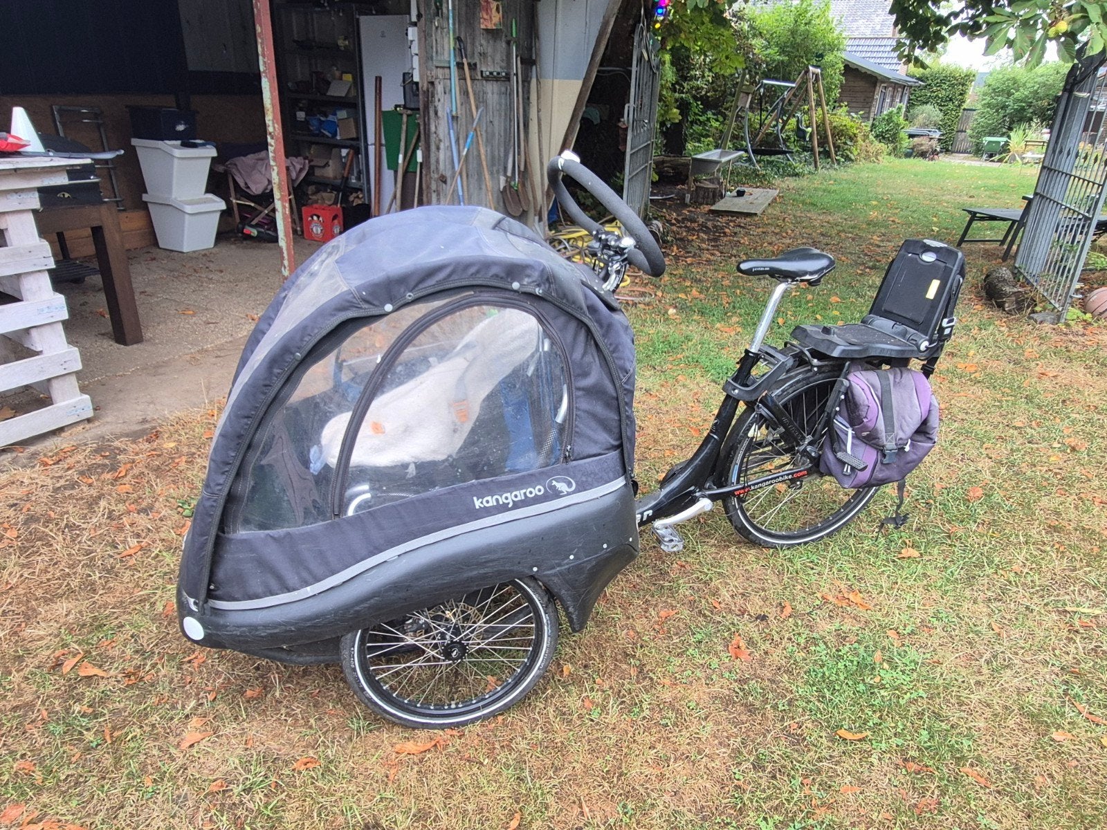 Winther Kangaroo Bakfiets - Oerdegelijk en Compleet, Ophalen, Gebruikt, 3 kinderen, Overige merken