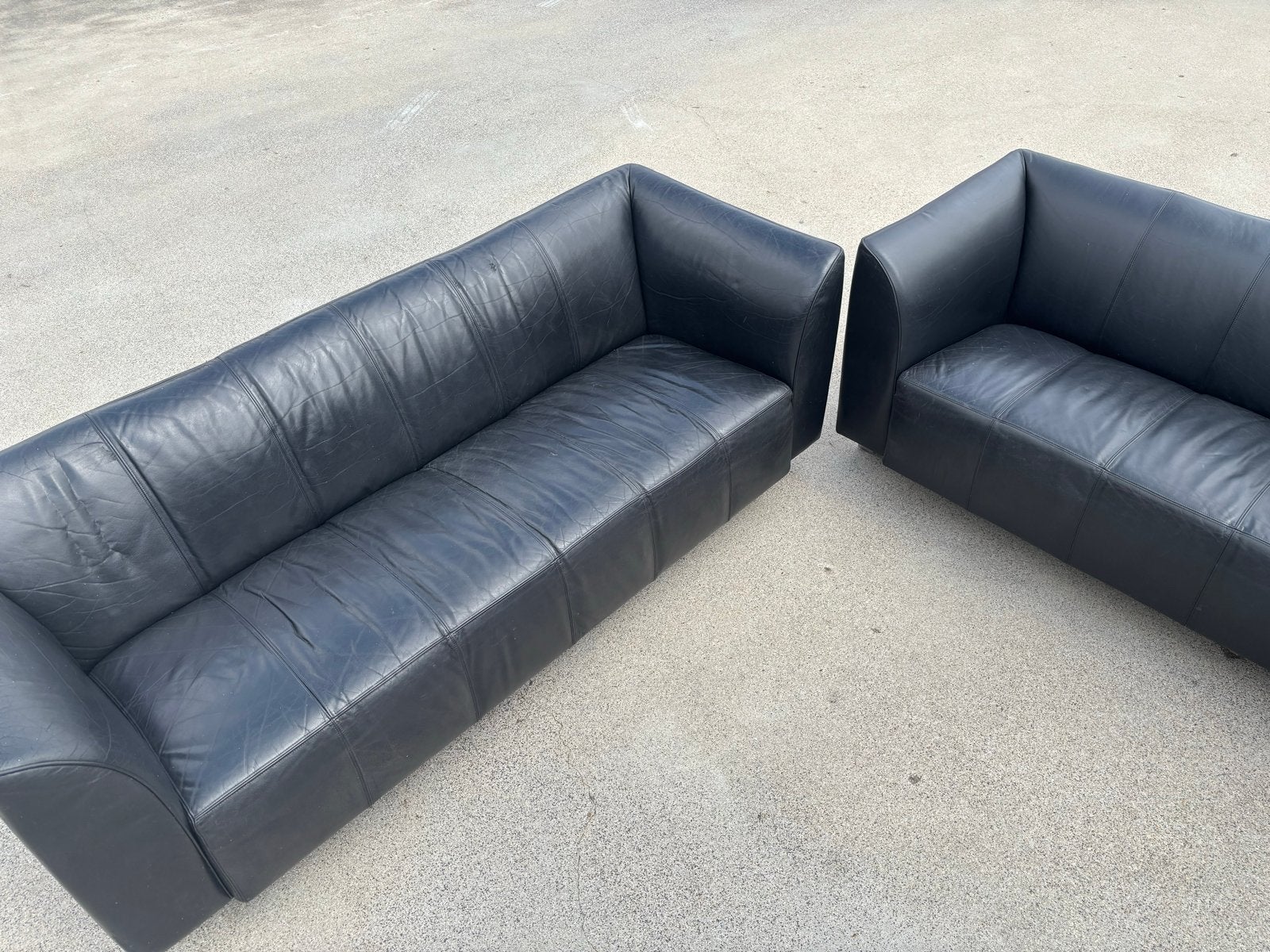 Set Pastoe by Leolux banken, design Shigeru Uchida, Gebruikt, Driepersoons, Ophalen of Verzenden, 200 tot 250 cm