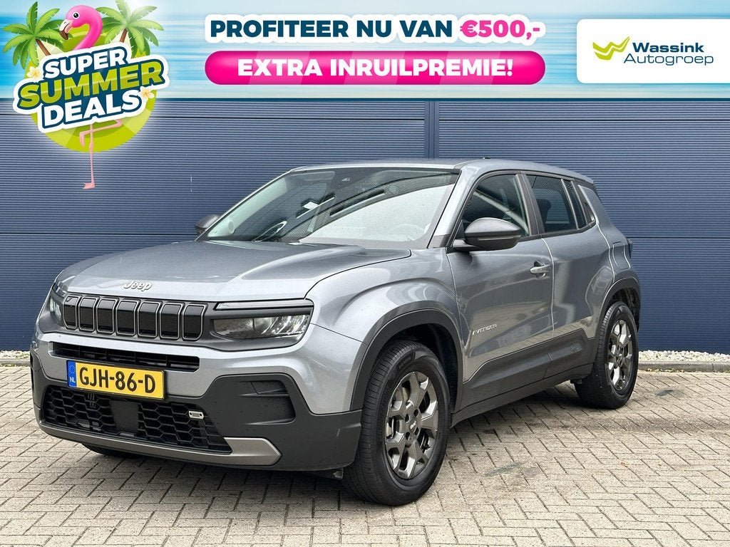 Jeep Avenger 1.2T e-Hybrid 100pk Aut Longitude | SUMMERDEAL