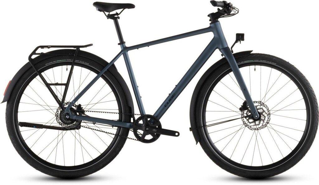 Nieuwe Cube EDITOR PRO FE MINERALBLUE/CHROME 8 versn., Fietsen en Brommers, Versnellingen, Nieuw, 61 tot 65 cm, Ophalen