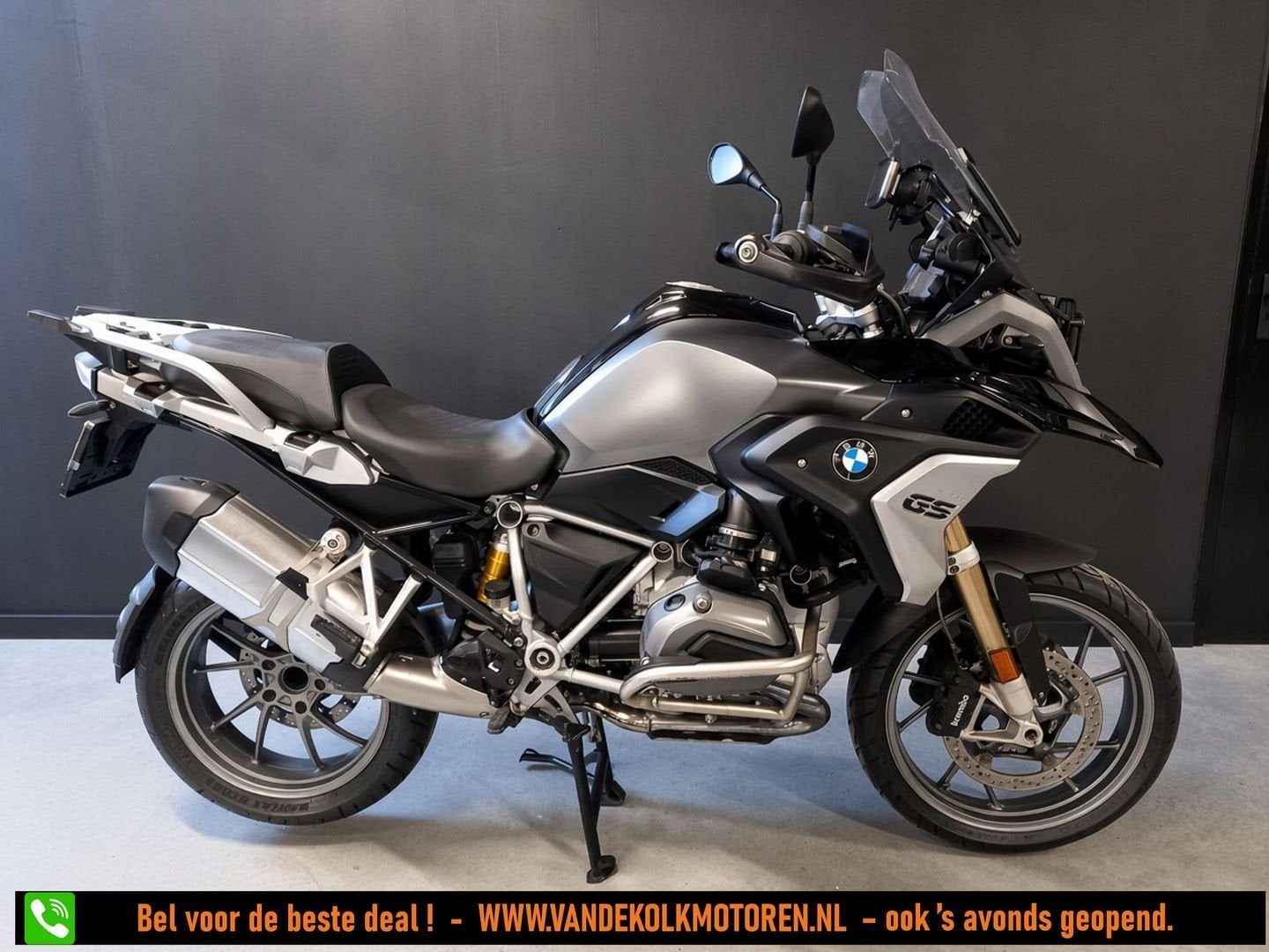 BMW R 1200 GS LC (bj 2018) - Black storm - Complete Historie, Motoren, Motoren | BMW, 2 cilinders, Motorrijbewijs A, Bedrijf, Meer dan 35 kW
