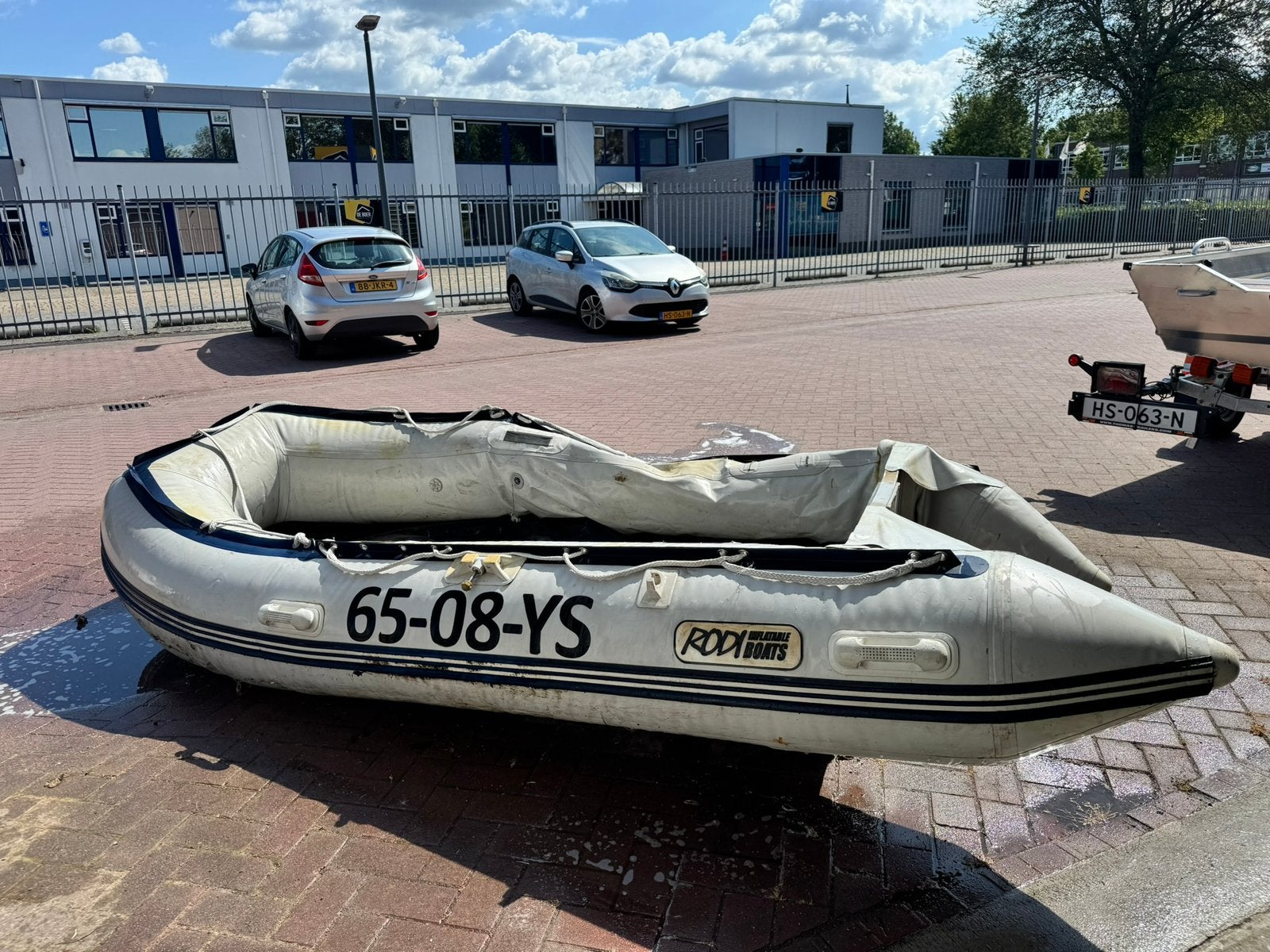 Rubberboot opknap of onderdelen gratis ophalen, Ophalen, Gebruikt, Motorboot, Overige typen