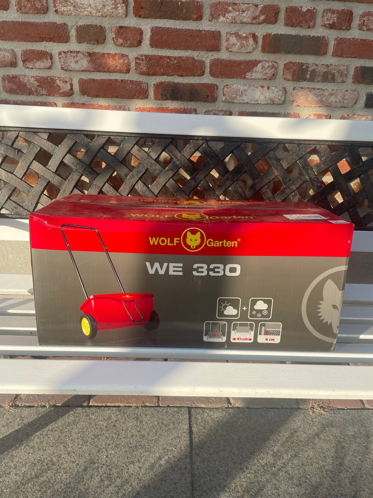 Wolf Garten WE 330 Strooiwagen - Nieuw in doos, Ophalen of Verzenden, Nieuw