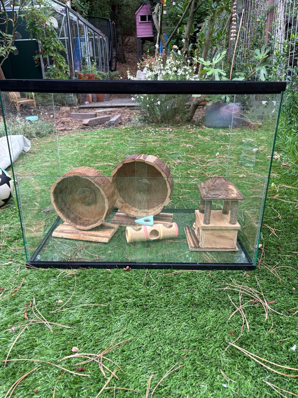 Knaagdieren / gerbil terrarium, Dieren en Toebehoren, Minder dan 60 cm, Minder dan 75 cm, Ophalen of Verzenden, Zo goed als nieuw
