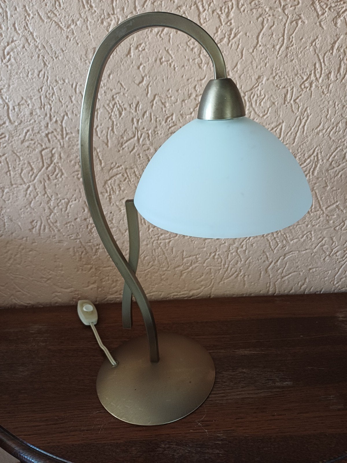 2 schemerlampen, Ophalen