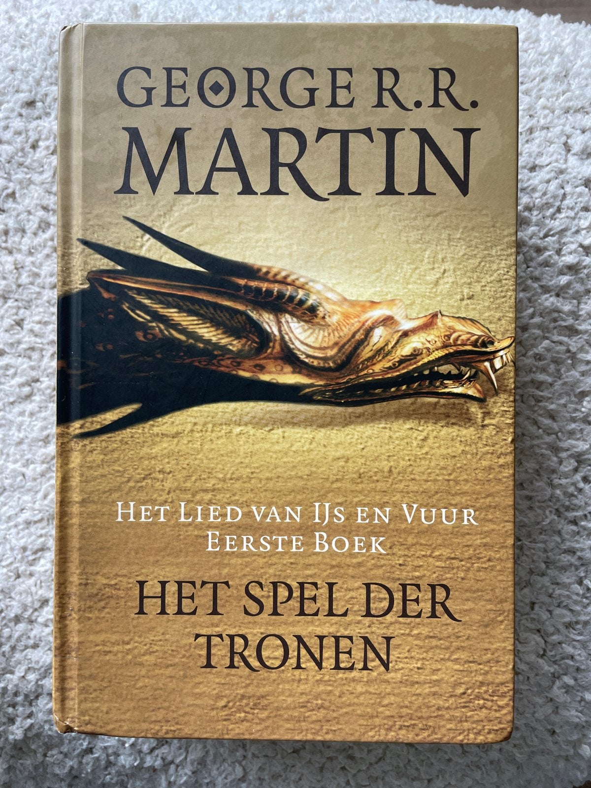 Het Spel der Tronen - George R.R. Martin (Game of Thrones), Boeken, Ophalen of Verzenden, Gelezen