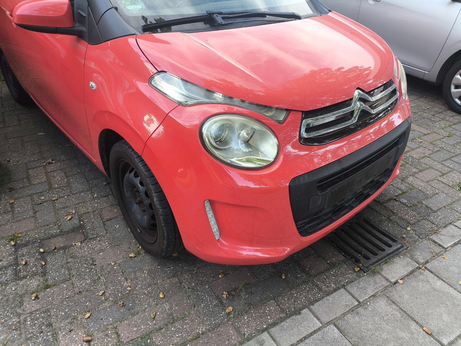 Citroen C1 voorkop Bumper spatschermen lampen ect. 2014-2022, Ophalen of Verzenden, Links, Bumper