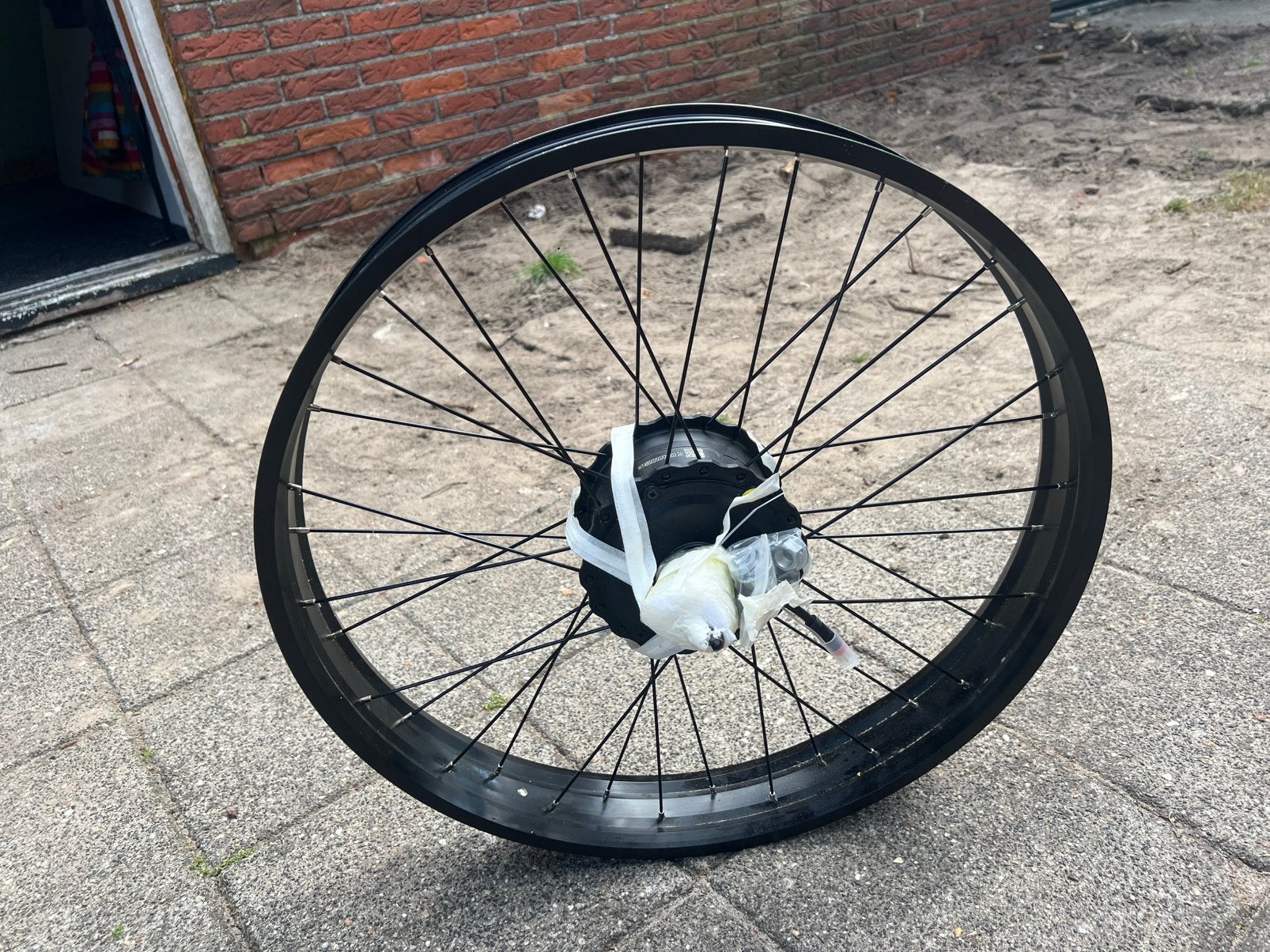 Achtemotor fatbike v8 en v20, Ophalen of Verzenden, Zo goed als nieuw, Fatbike, Motor
