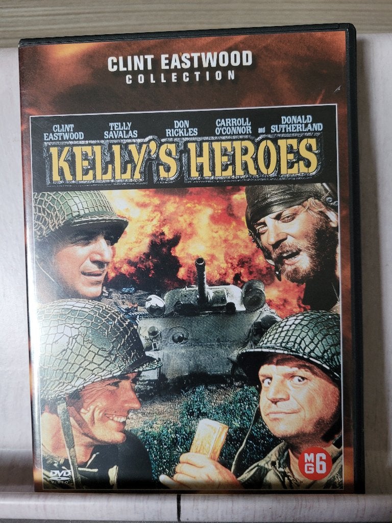 Kelly's Heroes (1970) Eastwood / Savalas / Sutherland – Dvd, 1960 tot 1980, Engels, Nederlands, Ophalen of Verzenden
