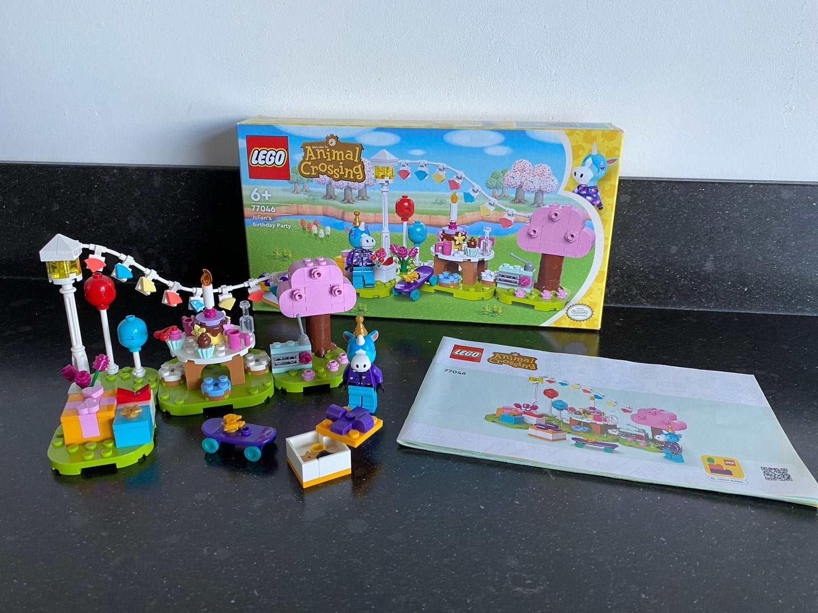 Lego Animal Crossing - Julian’s birthday party (77046), Overige thema's, Lego, Ophalen of Verzenden, Zo goed als nieuw