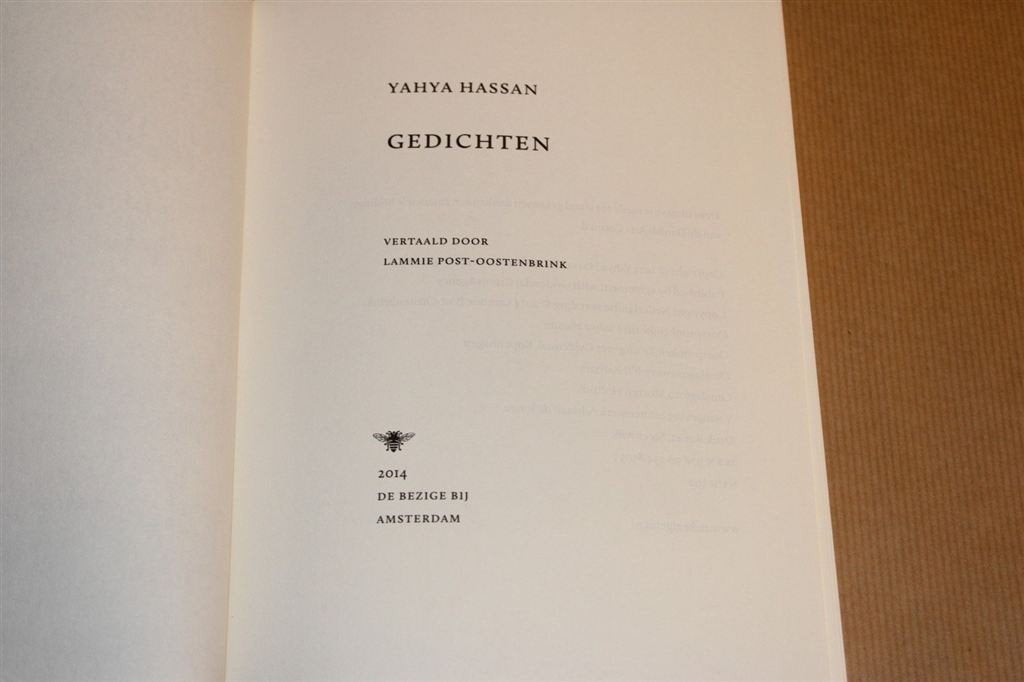 Gedichten — Yahya Hassan — Over Moslimmigranten, Ophalen of Verzenden, Gelezen