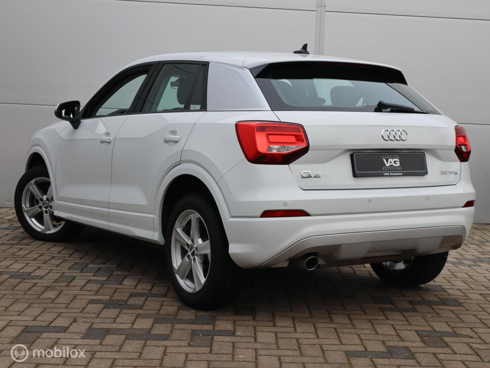 Audi Q2 30 TFSI Sport Airco Cruise Navi PDC Parelmoer, Auto's, Voorwielaandrijving, Stof, Gebruikt, 1200 kg