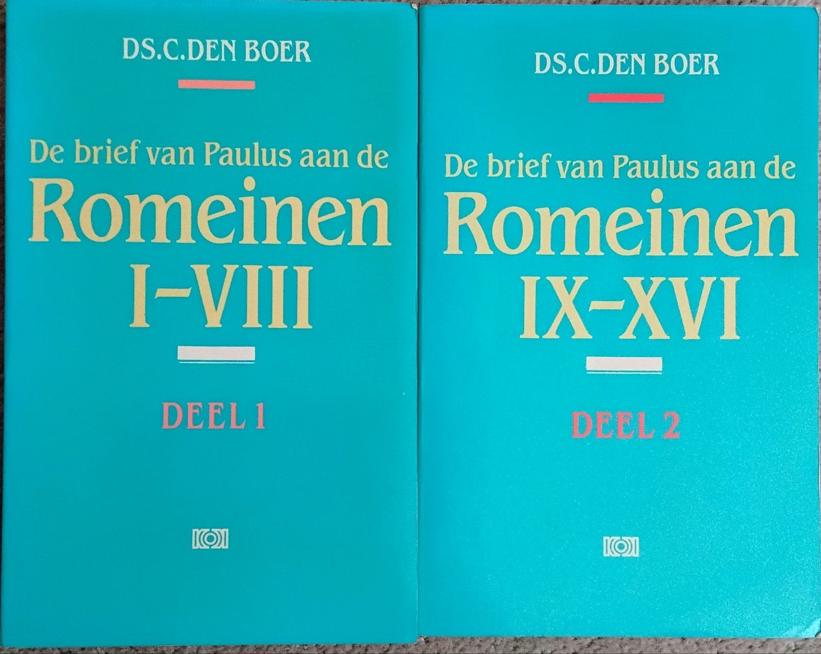 De brief van Paulus aan de Romeinen I-XVI - Ds. C. den Boer, Christendom | Protestants, Zo goed als nieuw, Ds. C. den Boer, Ophalen of Verzenden