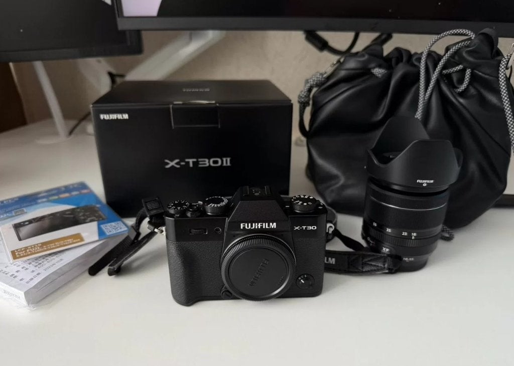 Fujifilm X-T30 II + 18-55mm lens (1281 clicks), Overige typen, Ophalen of Verzenden, Zo goed als nieuw, Fujifilm
