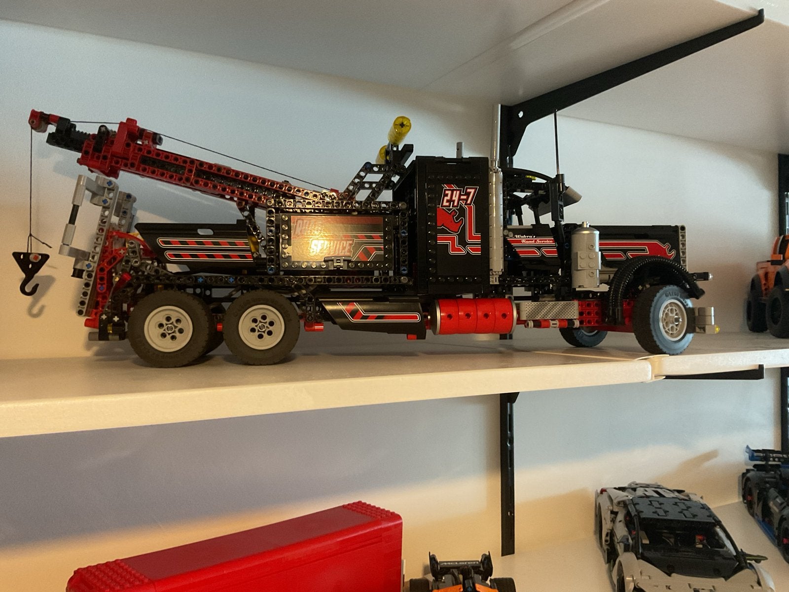 LEGO Technic 8285 Sleepwagen - Zo goed als nieuw, Auto, Groter dan 1:32, Zo goed als nieuw, Ophalen