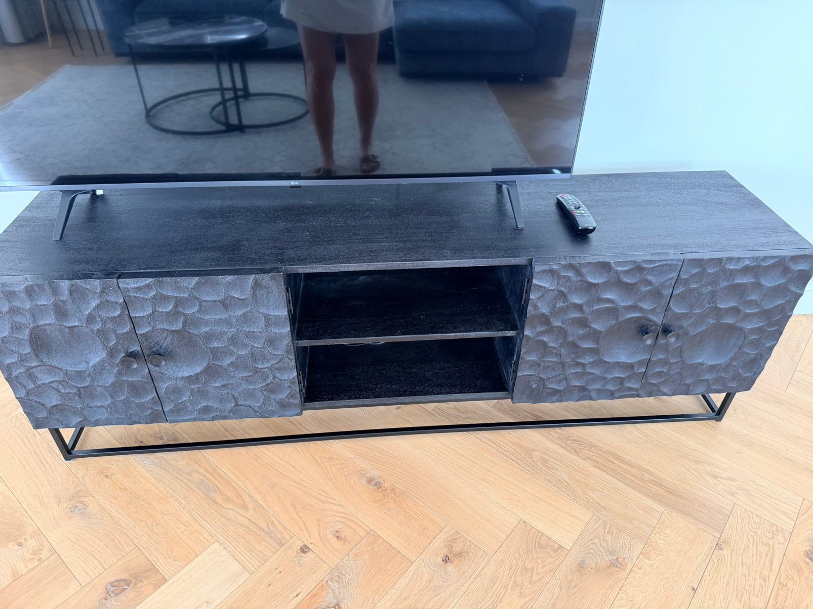 Mooi tv meubel PTMD, Huis en Inrichting, Ophalen, Zo goed als nieuw, 25 tot 50 cm, Minder dan 100 cm