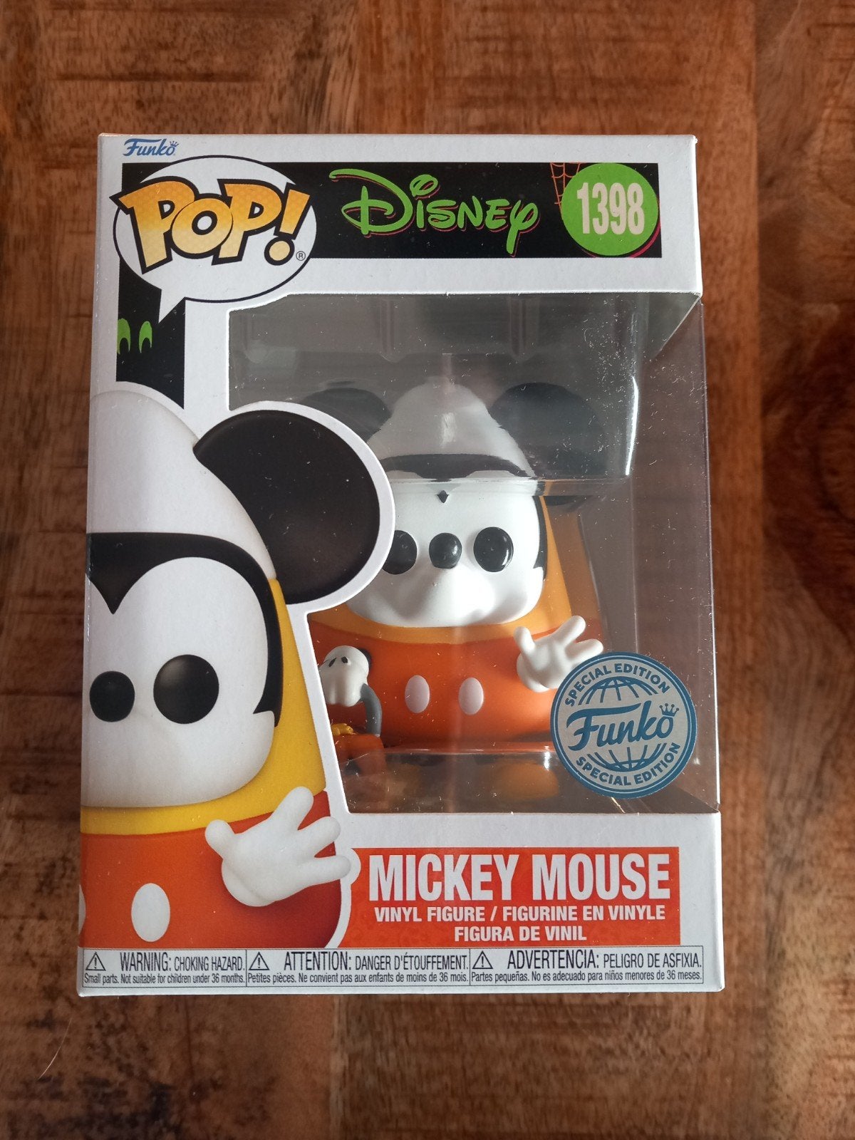 Funko Pop! Disney Mickey Mouse Halloween Special Edition, Ophalen of Verzenden, Nieuw