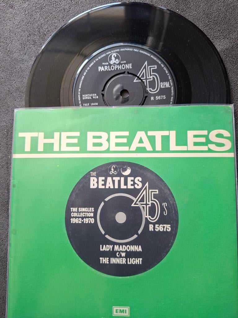 THE BEATLES - LADY MADONNA / THE INNER LIGHT, Cd's en Dvd's, Vinyl Singles, Ophalen of Verzenden, Gebruikt, Pop