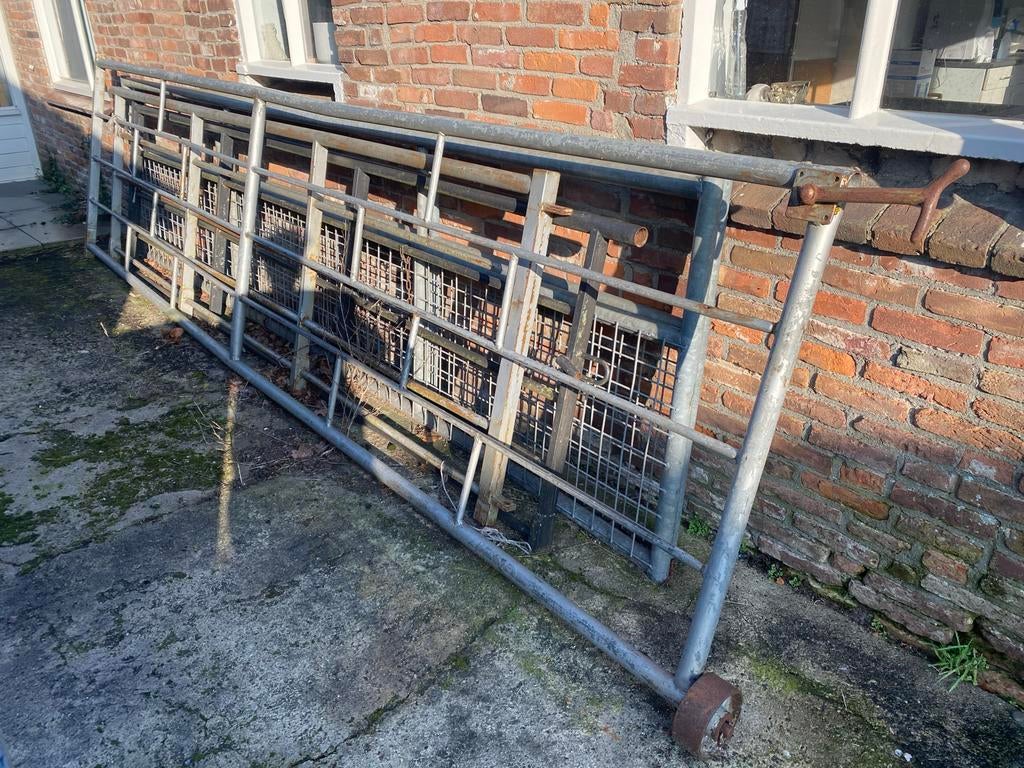 Weidehekken in diverse maten te koop, Ophalen of Verzenden, Gebruikt, IJzer, Tuinhek