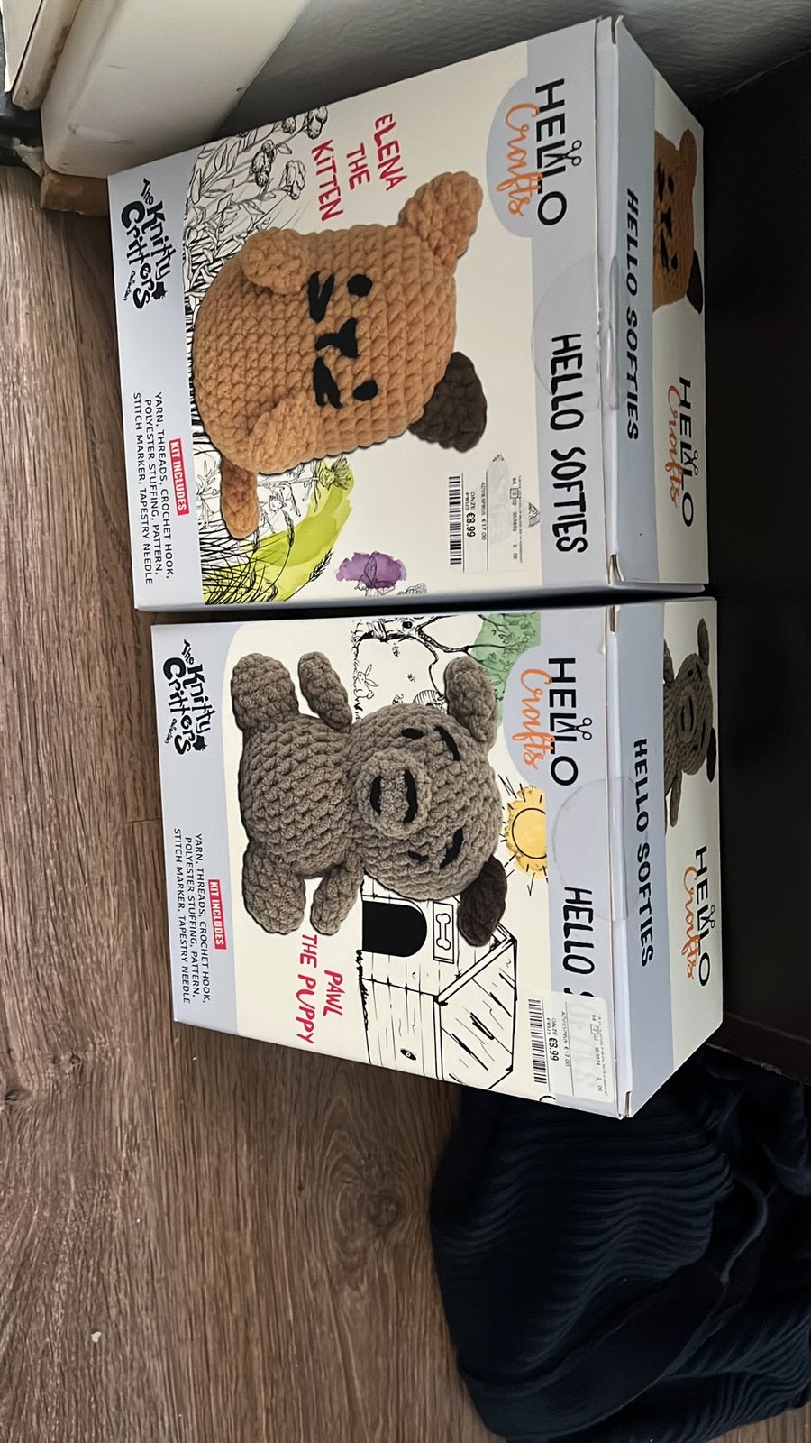 The knitty Critters hond en kat gratis/free, Ophalen, Nieuw