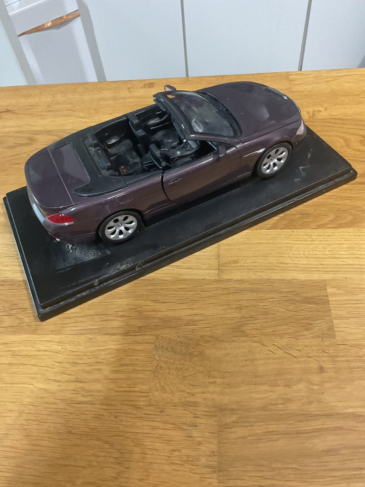 Bmw 645 CI Cabriolet 1:18, Ophalen, Zo goed als nieuw, Auto