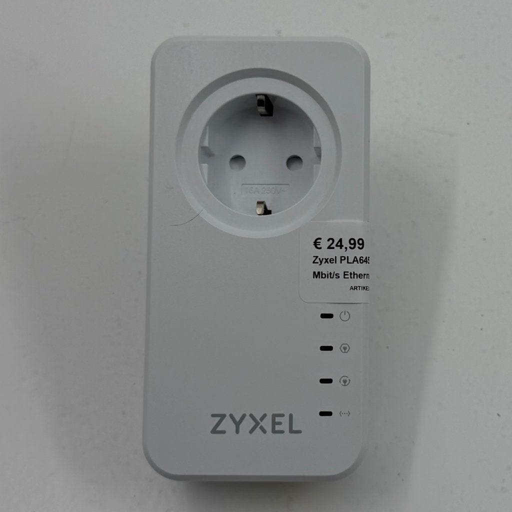 Zyxel PLA6457 Adapter 2400 Mbit/s Ethernet LAN | 1 stuk |, Dordrecht@usedproducts.nl, Toulonselaan 72, Ophalen of Verzenden, Zo goed als nieuw