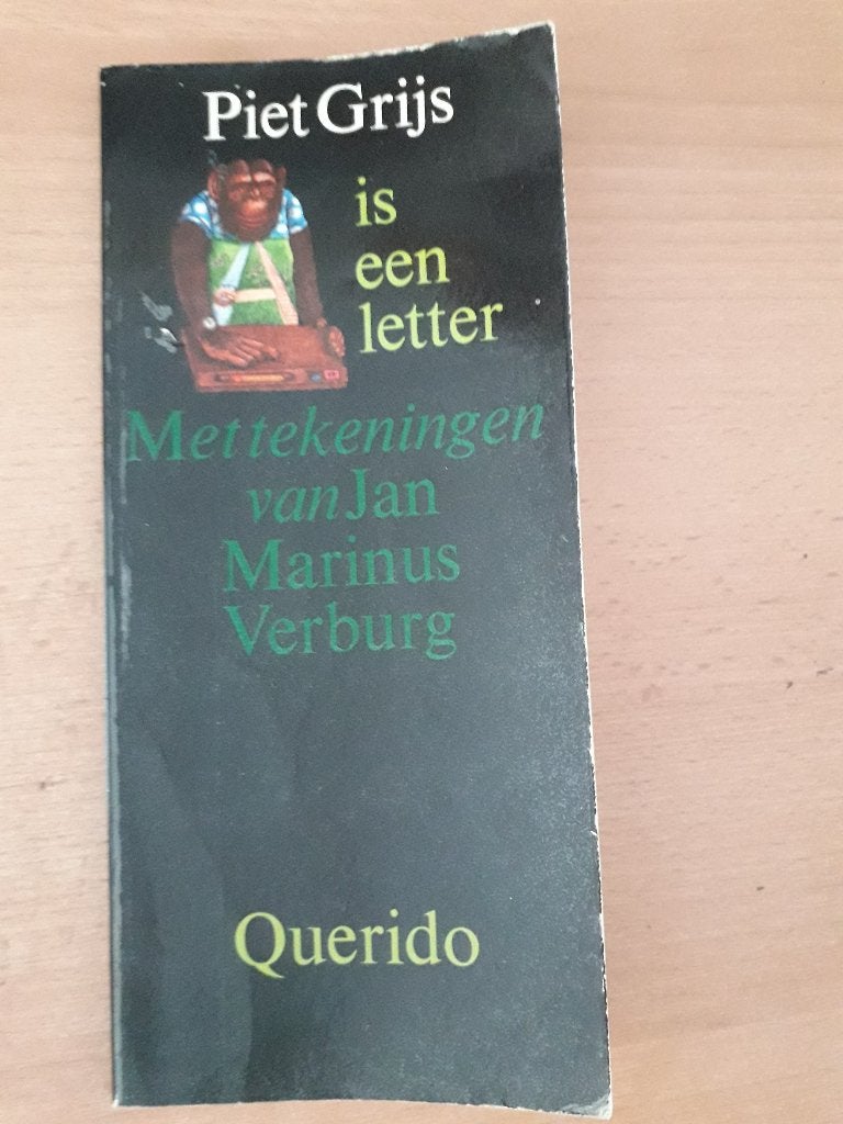 PIET GRIJS IS EEN LETTER 1975 €2, Overige typen, Ophalen of Verzenden, Onbekend, Gelezen