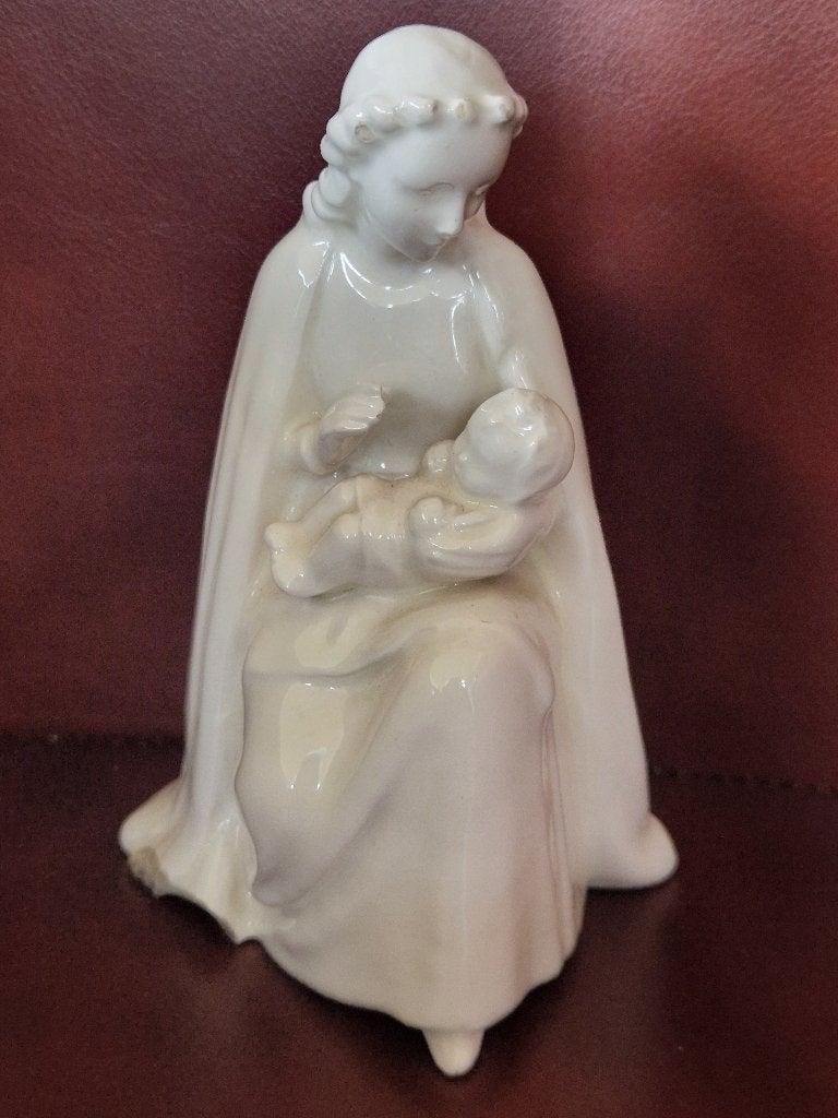 (C) Beeldje Madonna met kind. Goebel ca 1950, Ophalen of Verzenden, Zo goed als nieuw, Overige typen