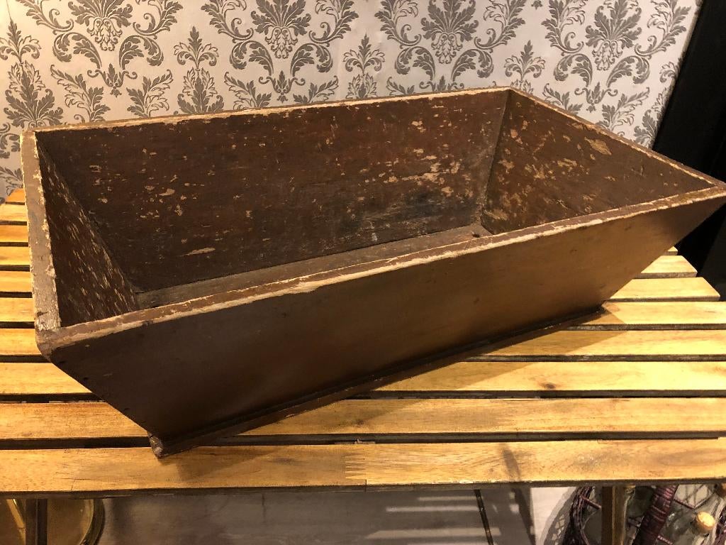 Brocante Decoratie Houten Bak., Ophalen