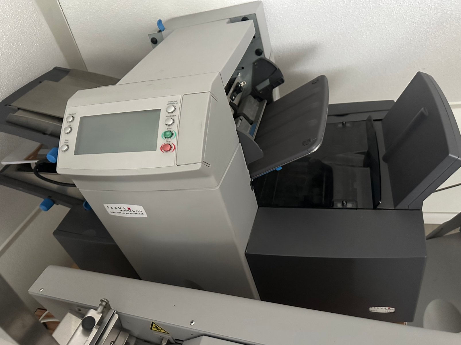 gratis pitney bowes couverteermachine voor onderdelen, Ophalen, Gebruikt
