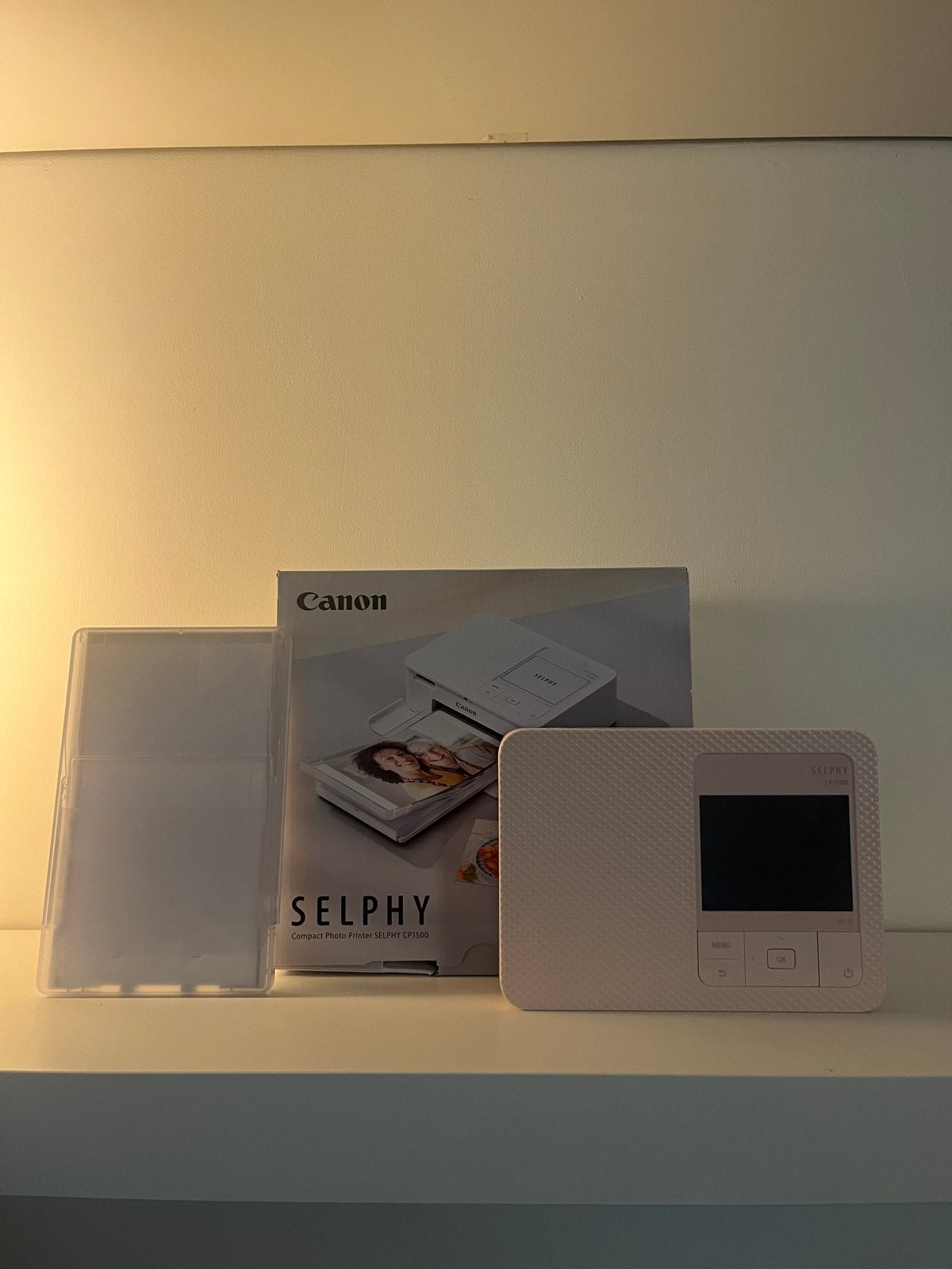 Canon Selphy CP1500 Compacte Fotoprinter - Pink, Fotoprinter, Kleur printen, Ophalen of Verzenden, Zo goed als nieuw