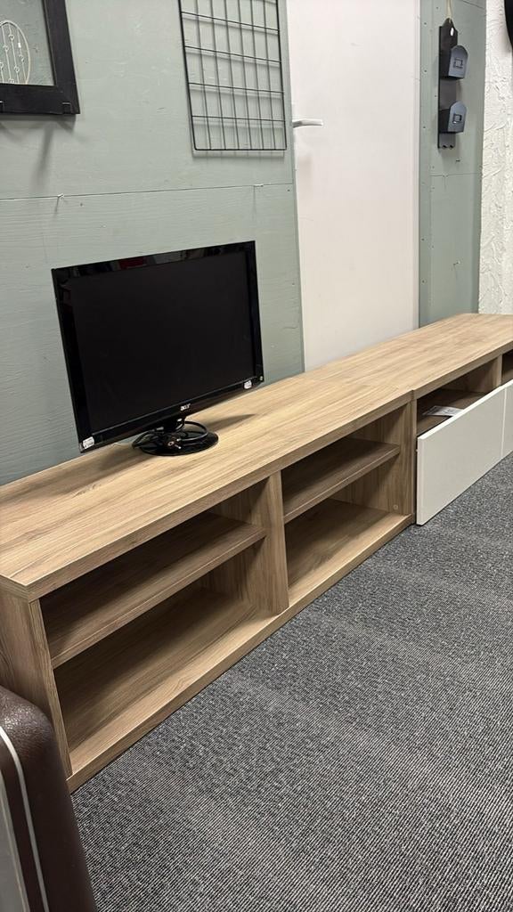 Moderne TV meubel, Ophalen, 25 tot 50 cm, Minder dan 100 cm